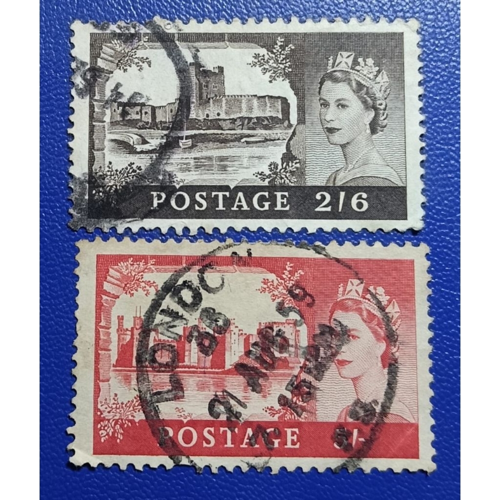 

Prangko Lawas LN Ingris Seri Ratu