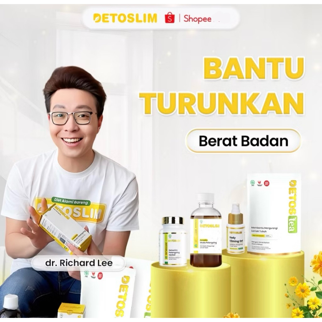 ORIGINAL Madu Detoslim 2 Botol | Madu Penurun Berat Badan Madu Diet (Madu)