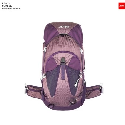tas Carrier Arei Plato 45L | Raincover | Original | premium | arei outdoorgear