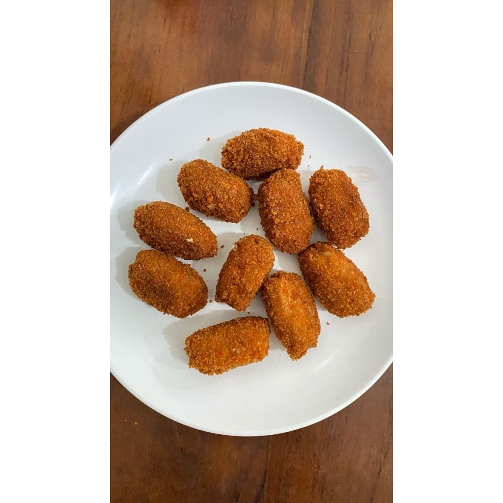 

Ayam keju isi full menggunakan daging ayam