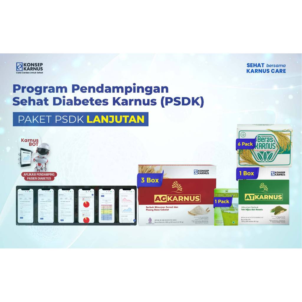 

Paket Sehat Diabetes karnus lanjutan