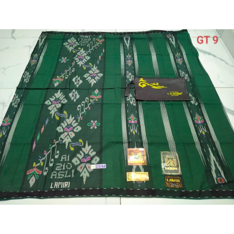 Sarung lamiri tenun MGT Semi Sutra 50
