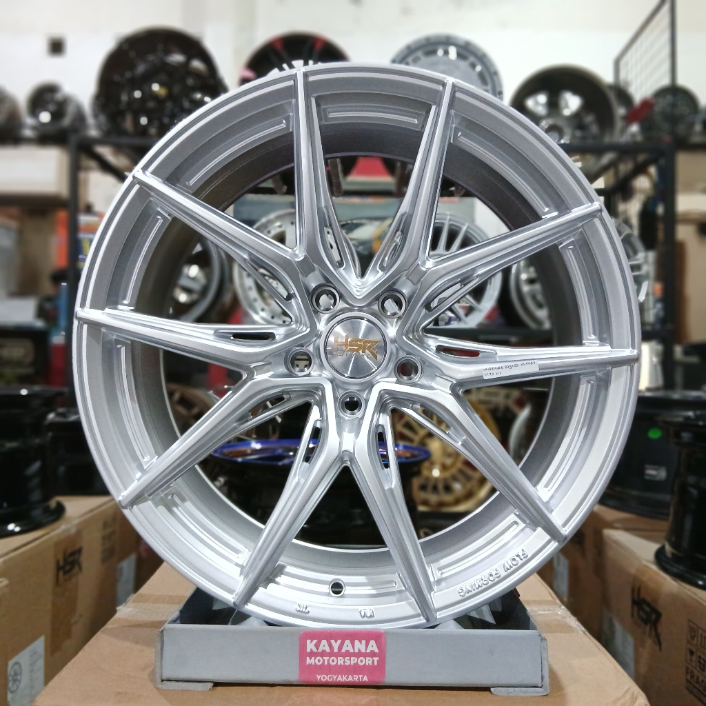 Velg Mobil Ring 19 HSR Wurzburg F1 R19 Pcd 5x114,3 Mobil Alphard, Innova, Chamry, Terios Pelek R19