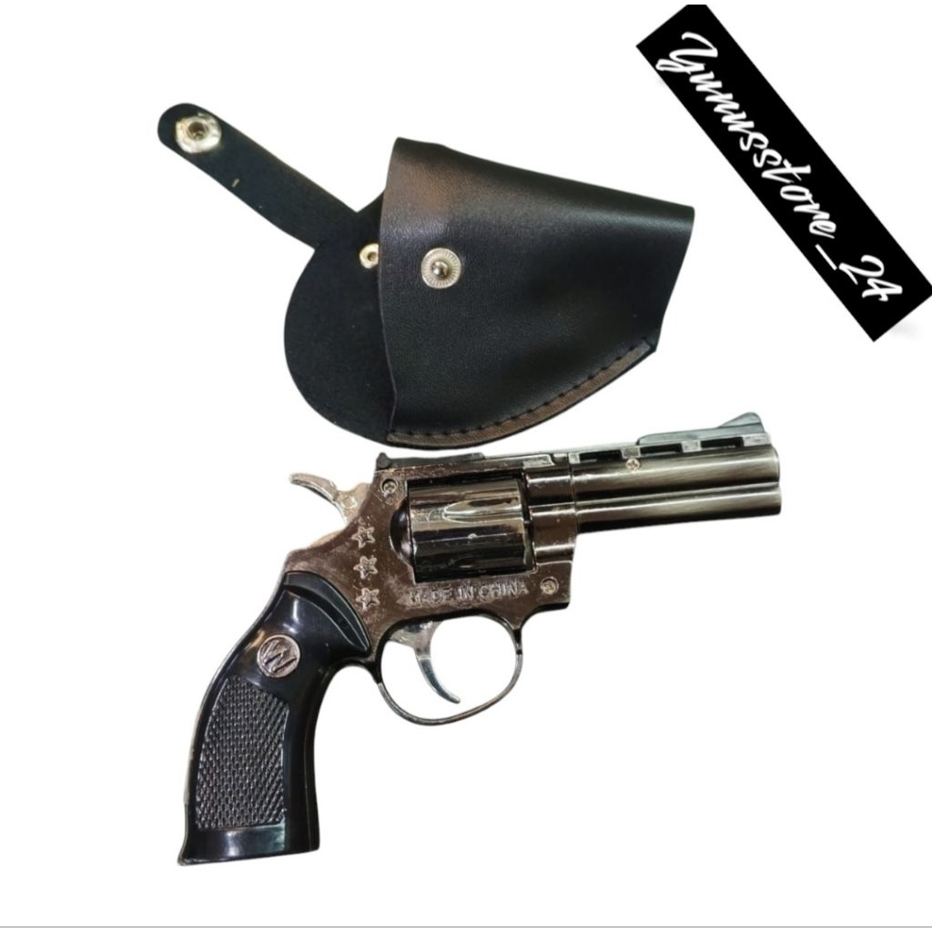 Korek Api Pistol / Korek Api Bara Model Ps Phyton 609 Revolver / Korek Api Unik Model Revolver