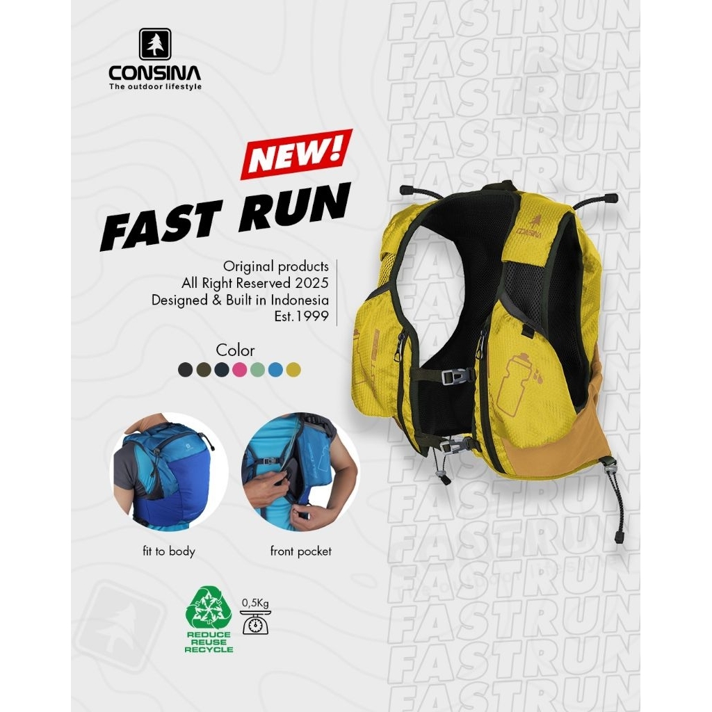 Tas Trail Running Consina Fast Run Vest