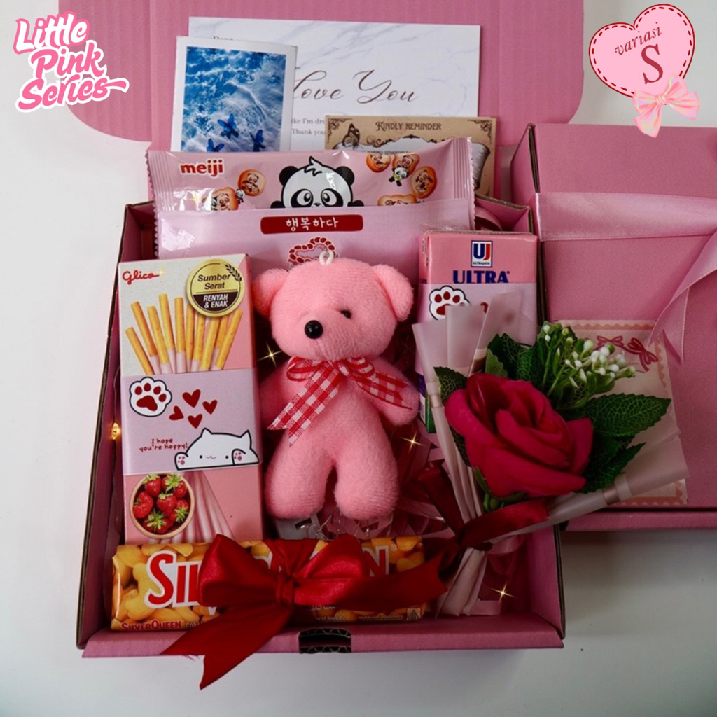

Forcysn Kado Gift Box Snack Box Cokelat Mini Hampers Ulang Tahun Valentine Wisuda Anniversary Jajan