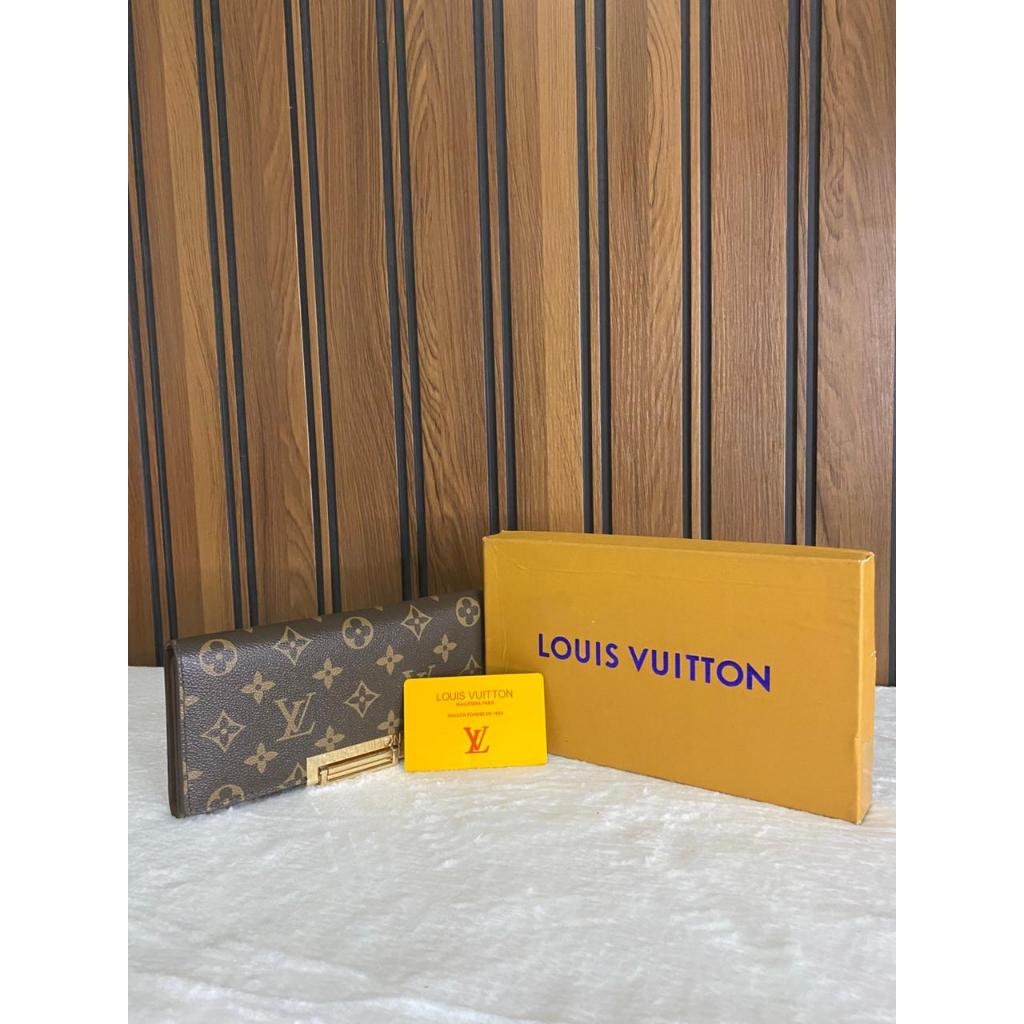 MSSTORE - Dompet import wanita LV (Louis Vuitton) coklat (Panjang) Batik
