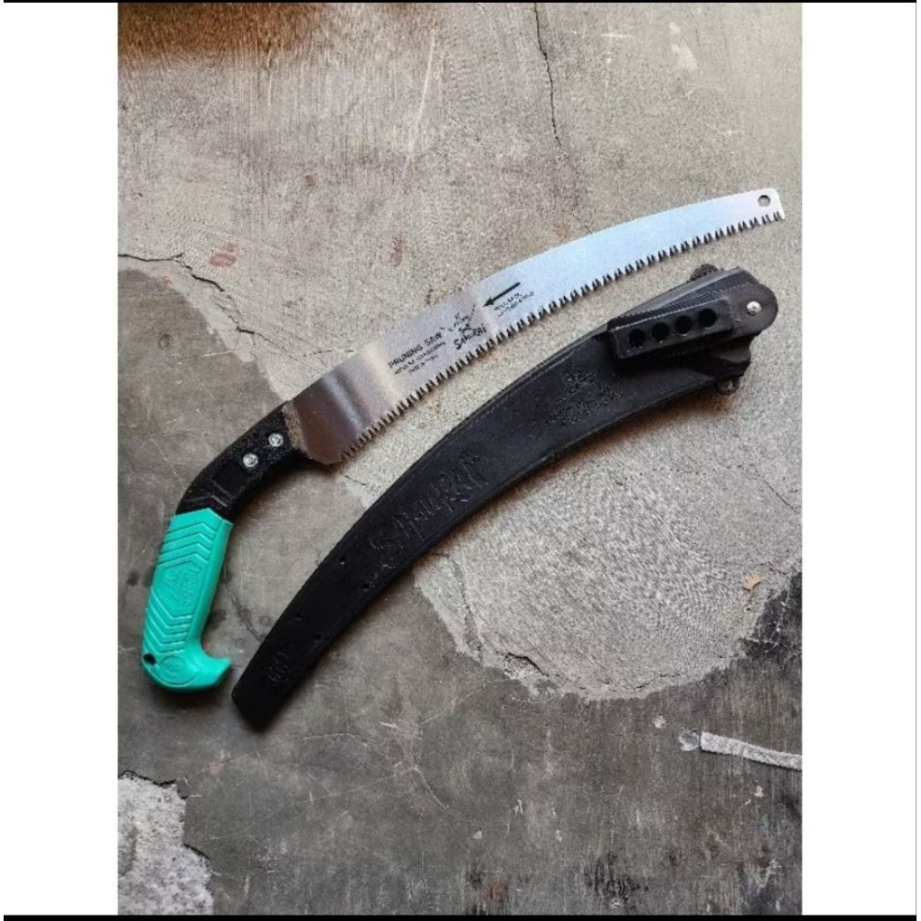 Geraji Gergaji Dahan Ranting Kopi Cap Samurai asli Jepang - Gergaji Pohon super tajam Siap Pakai