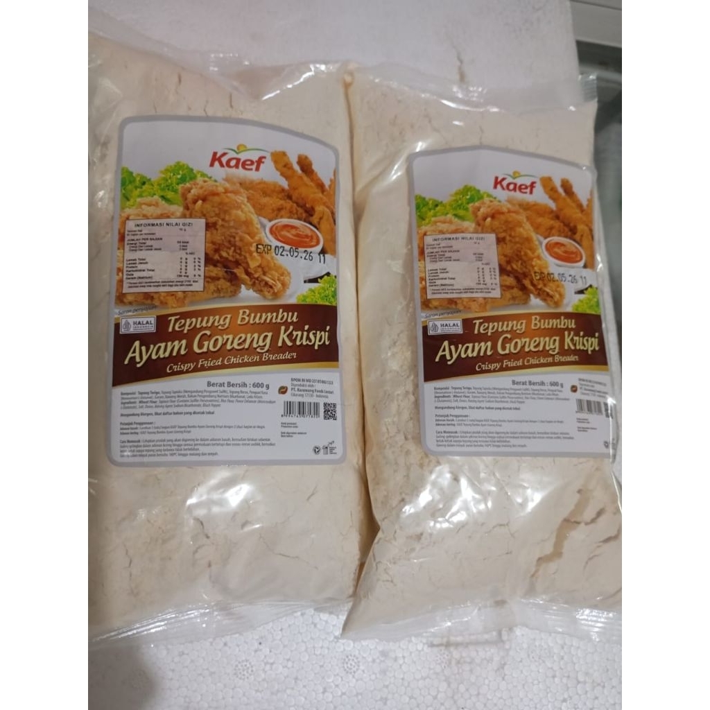 

KAEF TEPUNG CRISPY 600G