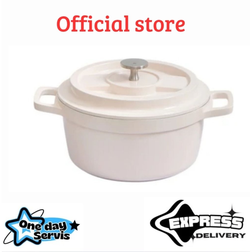 Panci Casserole 20cm - Pink