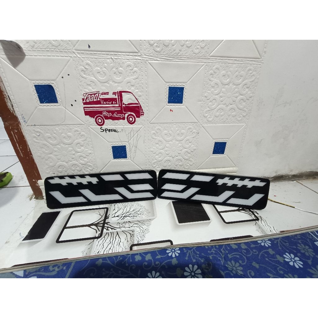 Stop lampu rem pick up traga/phanter Lampu rem custom terbaru 12volt