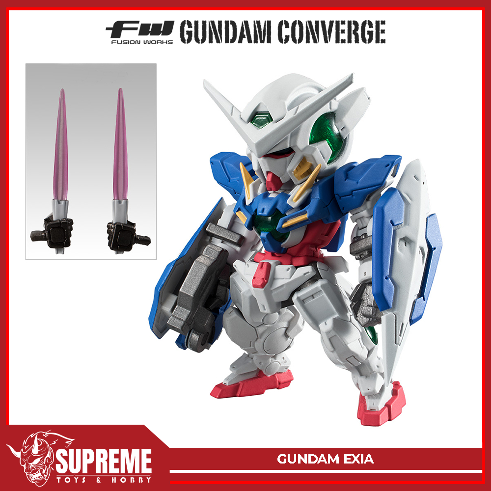 FW Gundam Converge #02 # 02 - GN-001 Gundam Exia