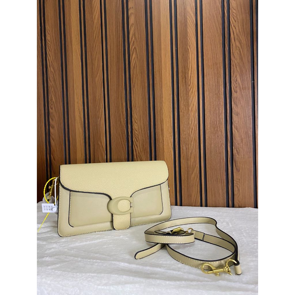 MSSTORE - Tas Selempang import wanita COACH (khaki)