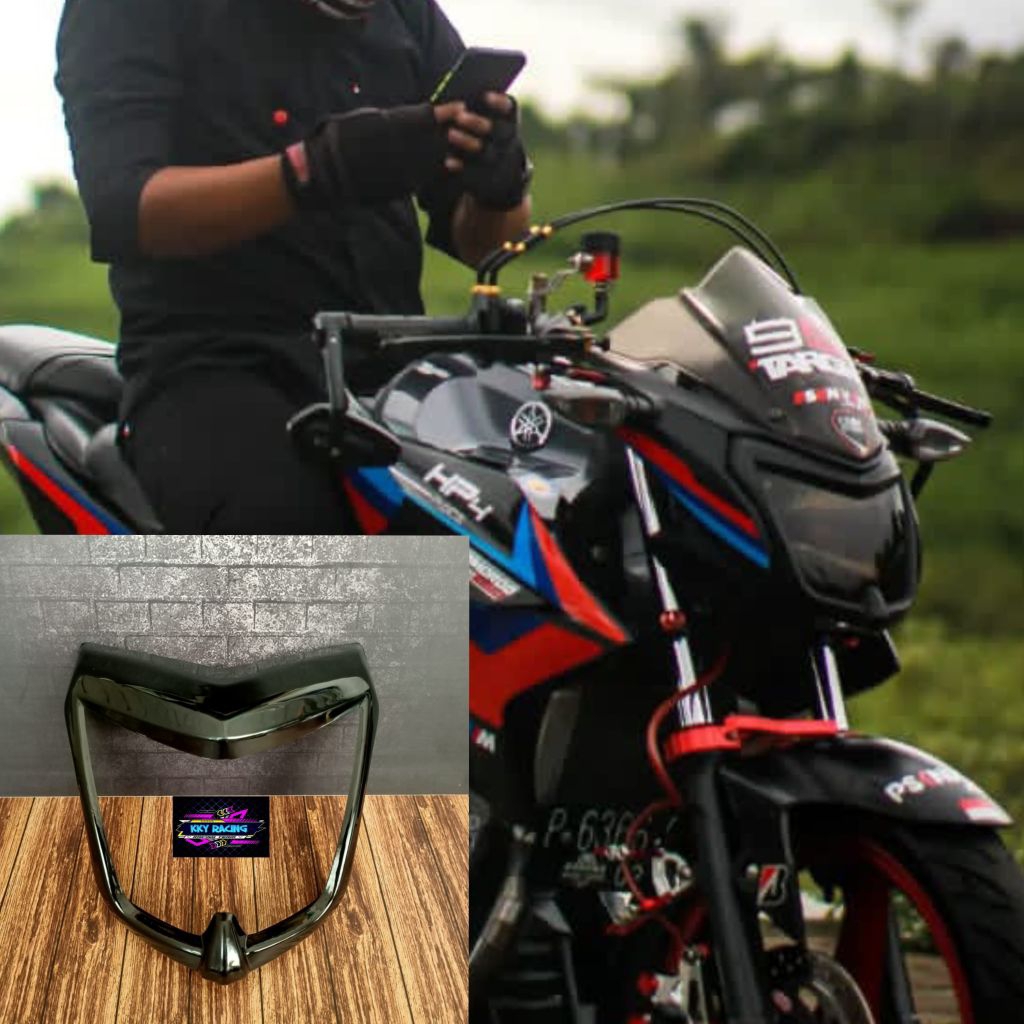 COVER LAMPU YAMAHA VIXION NEW NVL