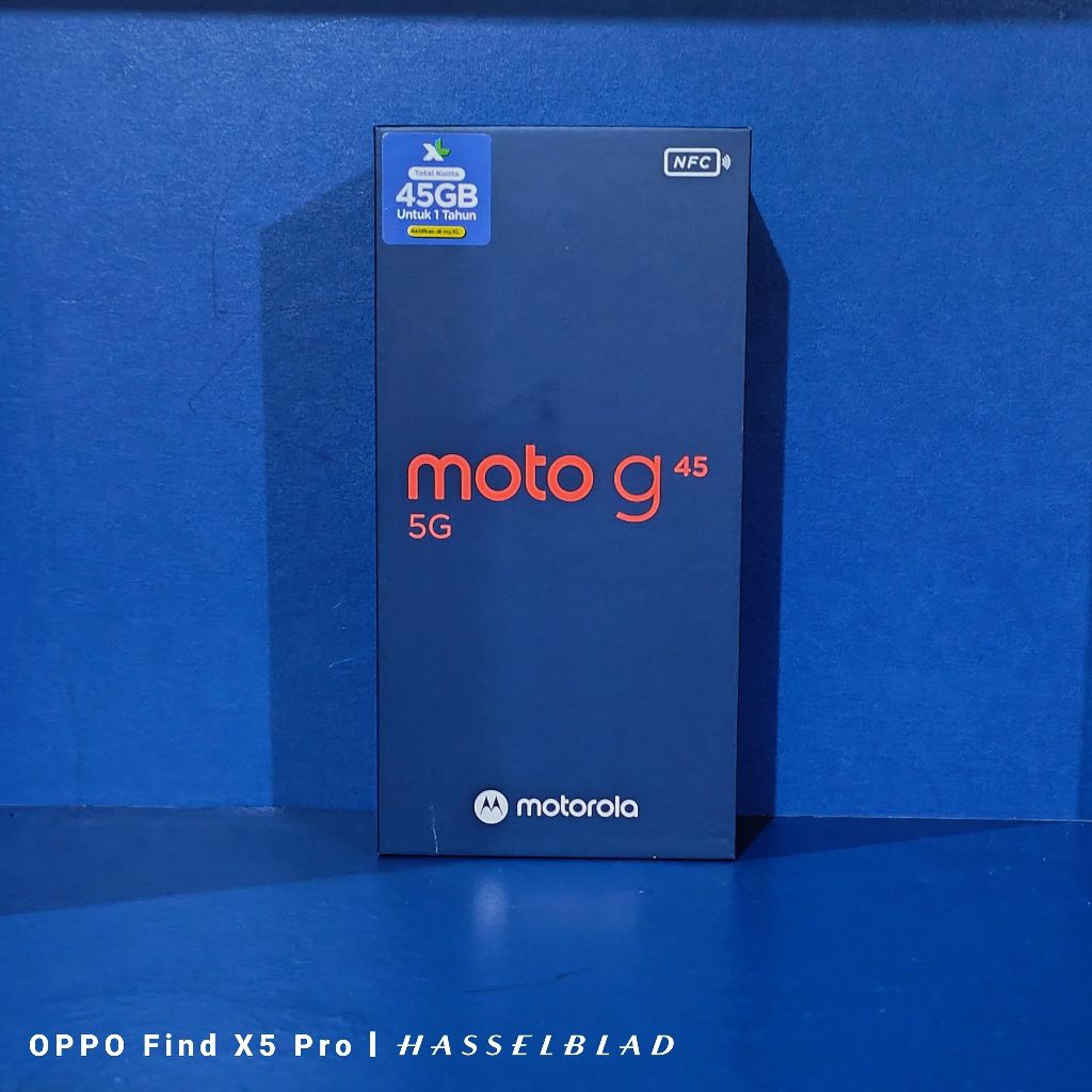MOTOROLA MOTO G45 5G 8/128GB || 120HZ || SNAPDRAGON 6S GEN 3 5G|| 50MP || GARANSI RESMI BARU BNIB NO