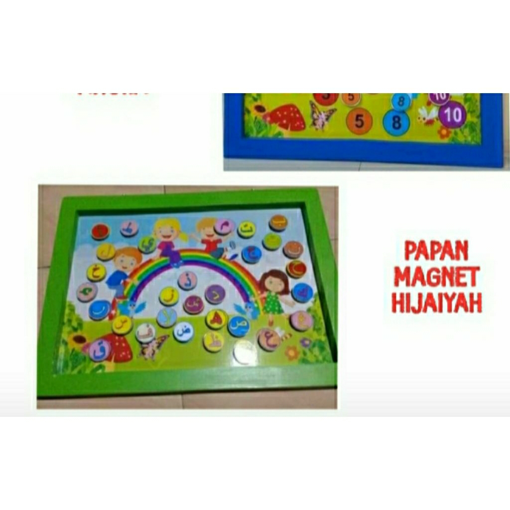 

papan magnet huruf hijaiyah