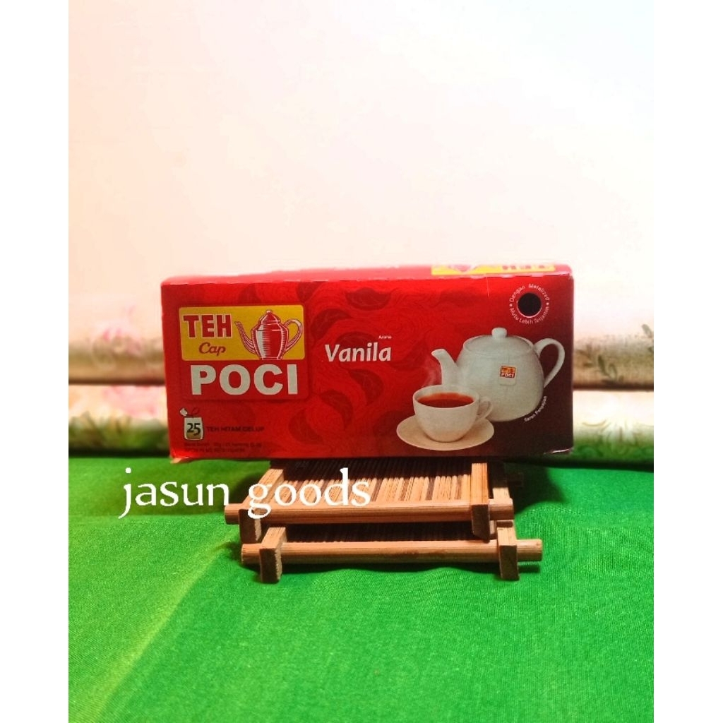 

TEH CELUP CAP POCI ISI 25 BAGS TEH CELUP VANILA