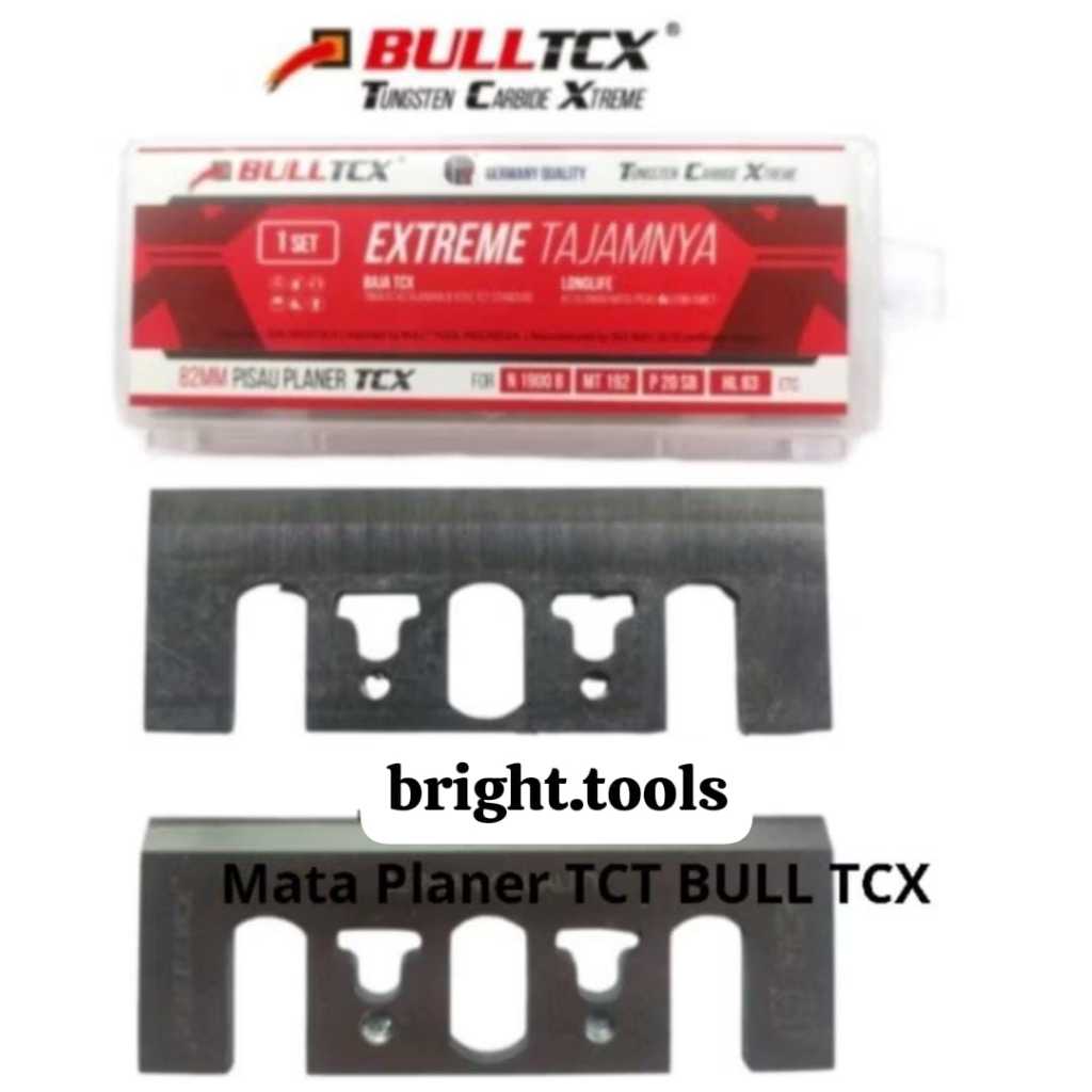 Mata Pisau Planer TCT BULL TCX/Planer Blade TCT BULL TCX