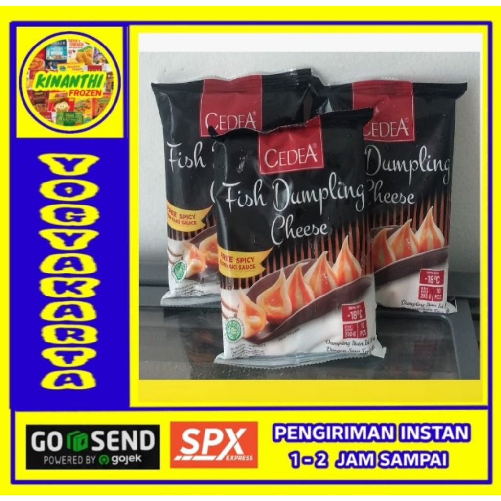

Cedea dumpling chesee 200 gr,jogja frozen