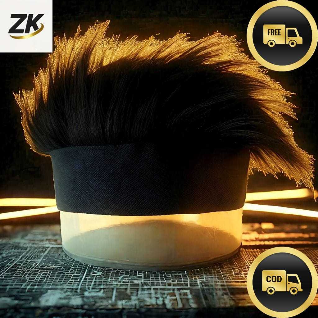 Topi Rambut Palsu Original Abk Wig Panjang