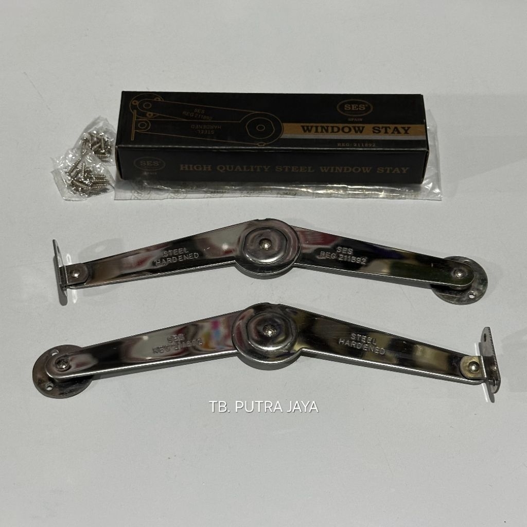 Engsel Salon SES 9" Inch Stainless Steel / Engsel Jendela / Penahan Jendela SES Gold / Silver Origin