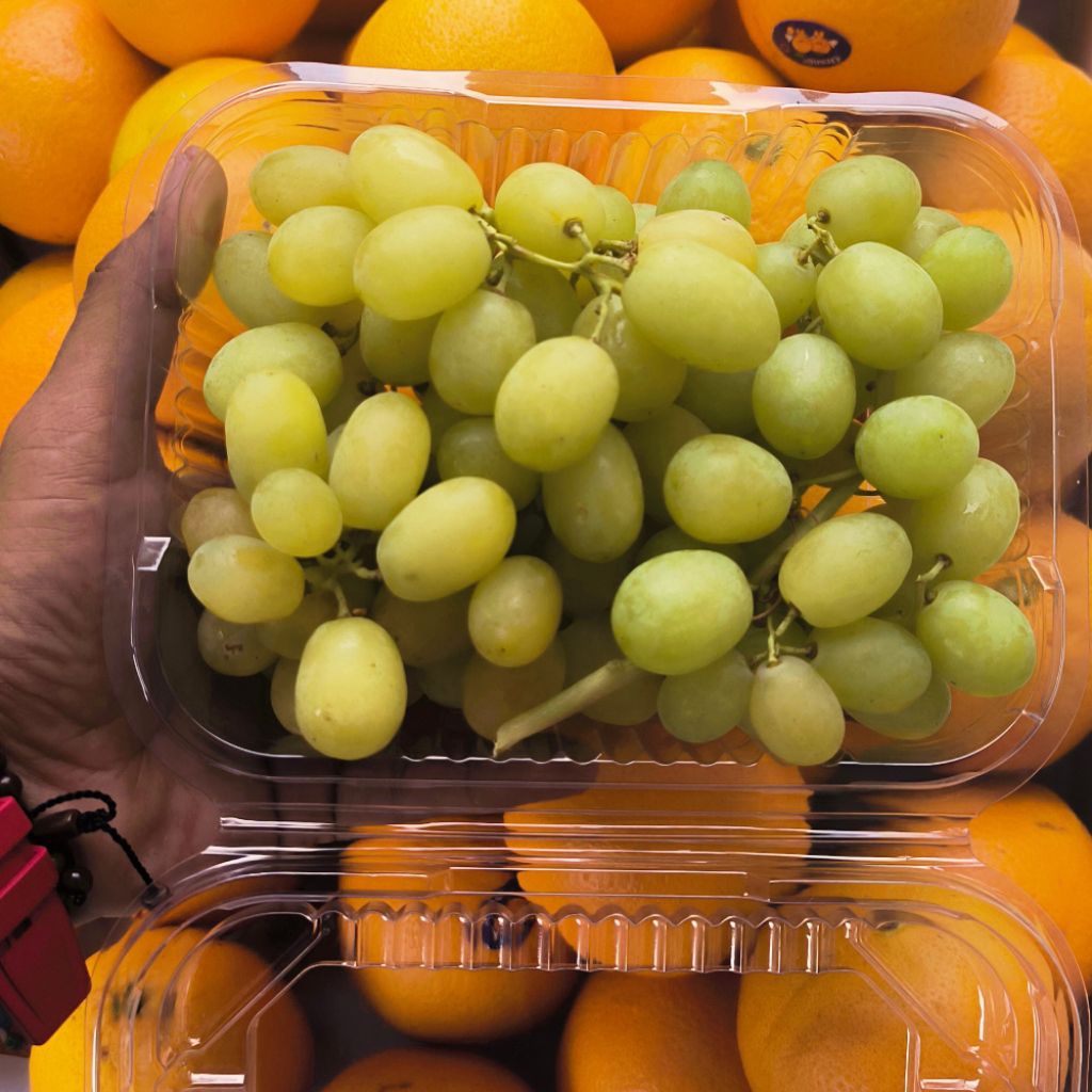 

BEST SELLER BUAH ANGGUR HIJAU 1 PACK MIKA FRESH 500 GRAM NON BIJI MANIS