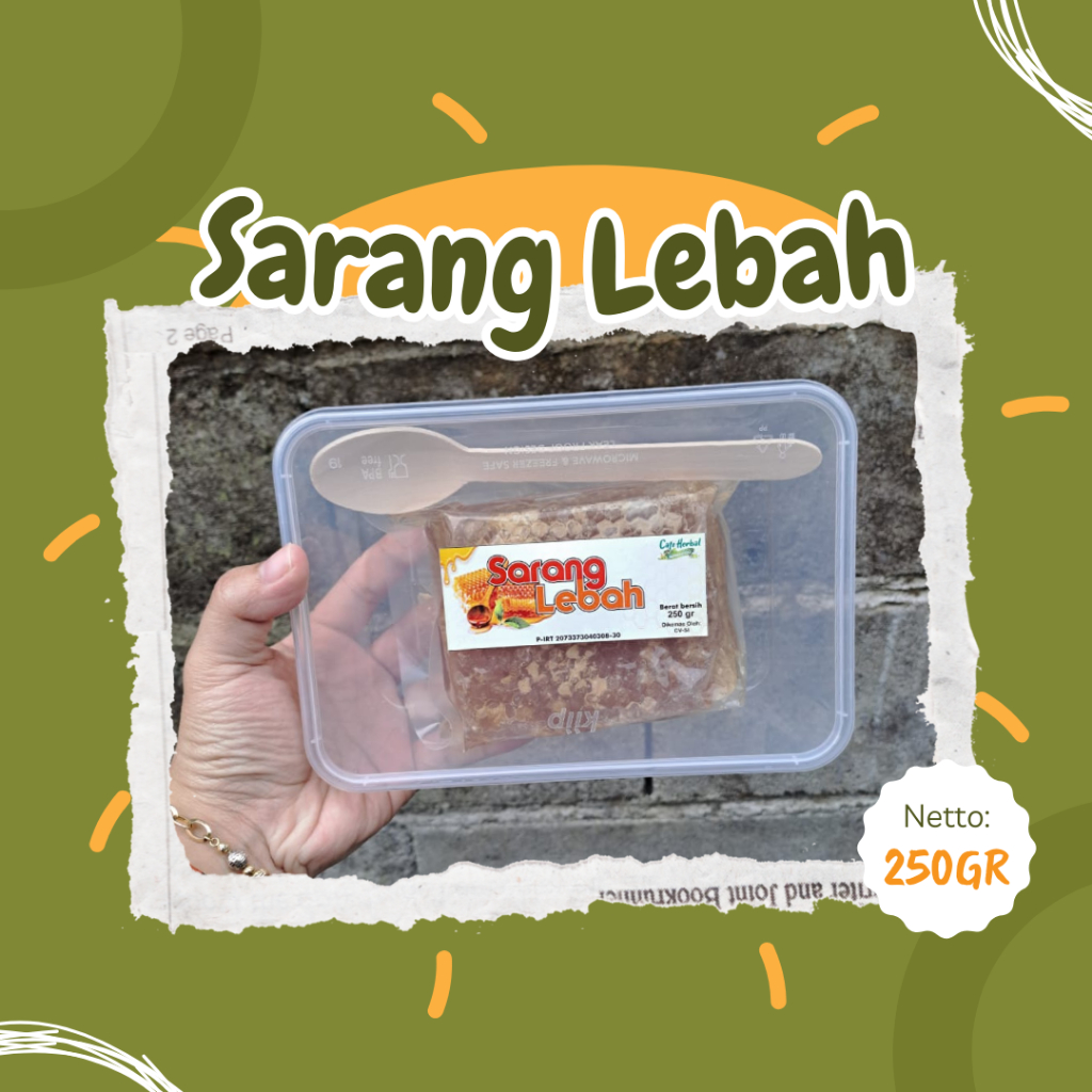 

Sarang Lebah Box 250gr Madu Sarang Lebah