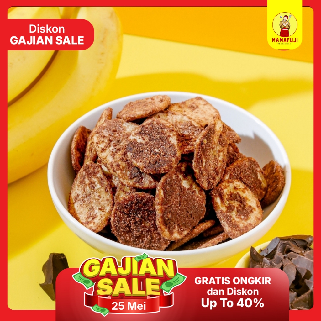 

Mamafuji - Keripik Pisang Coklat