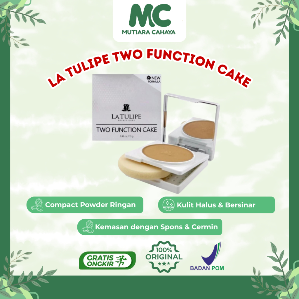 MC Official - La Tulipe Two Function Cake | La Tulipe Bedak Padat