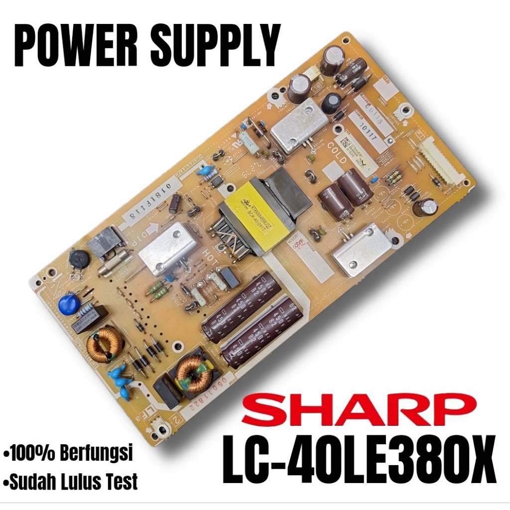 PSU / Power supply Tv Sharp LC 40LE380X 40LE380 LC-40LE380X