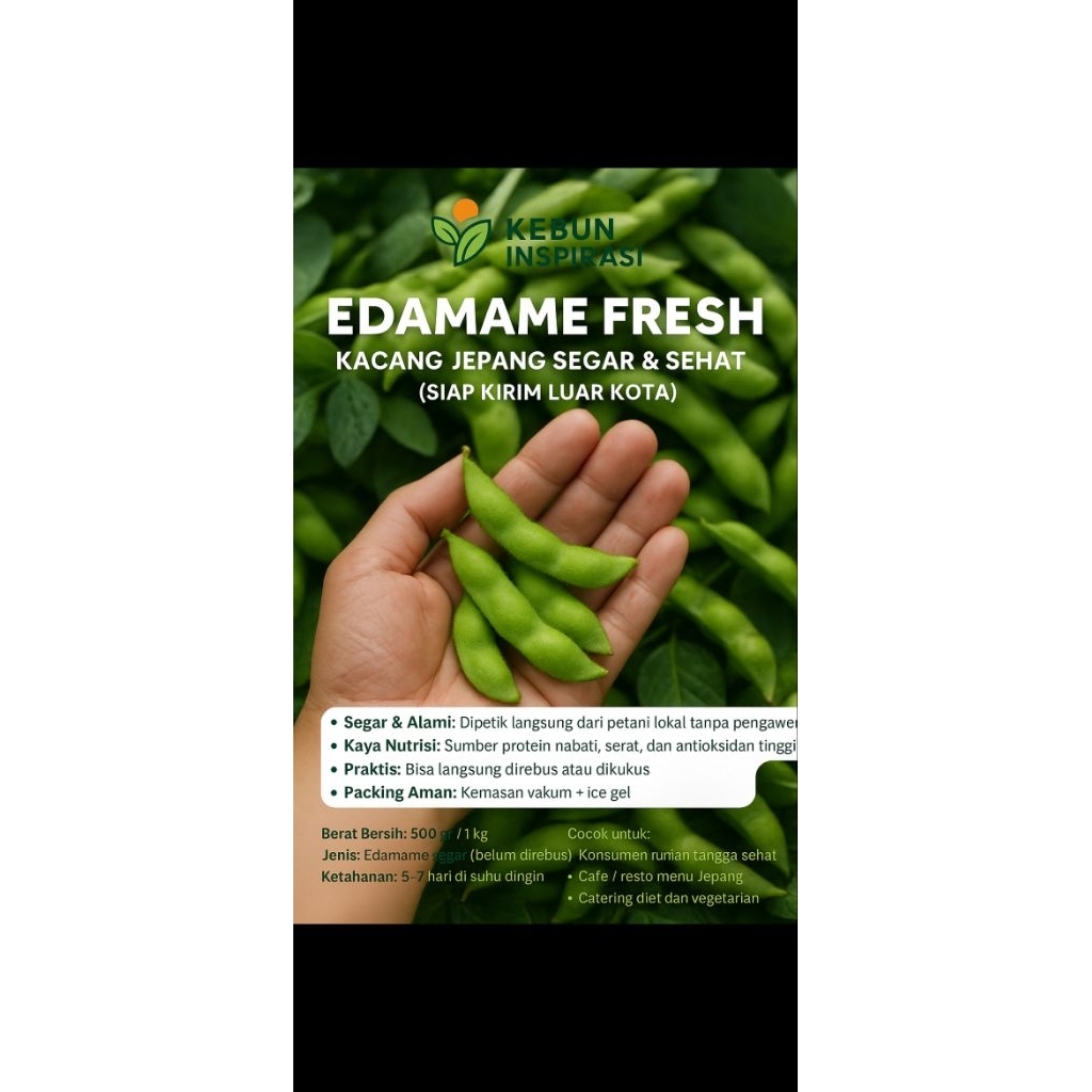 

EDAMAMAE FRESH asli PETANI MILENIAL NGAWI