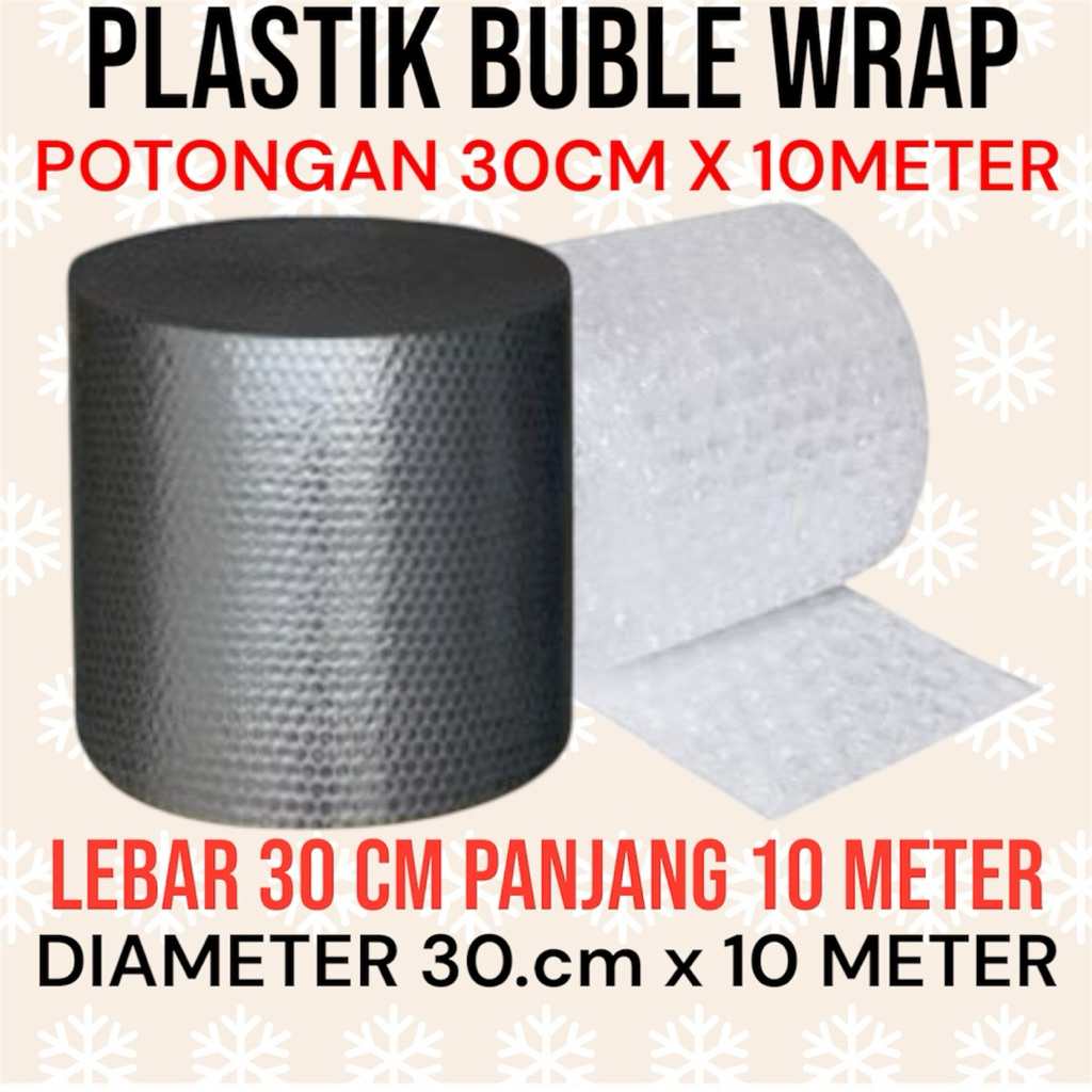 

PLASTIK BUBBLE WRAP PENGAMAN PACKING 30cmX10meter termurah