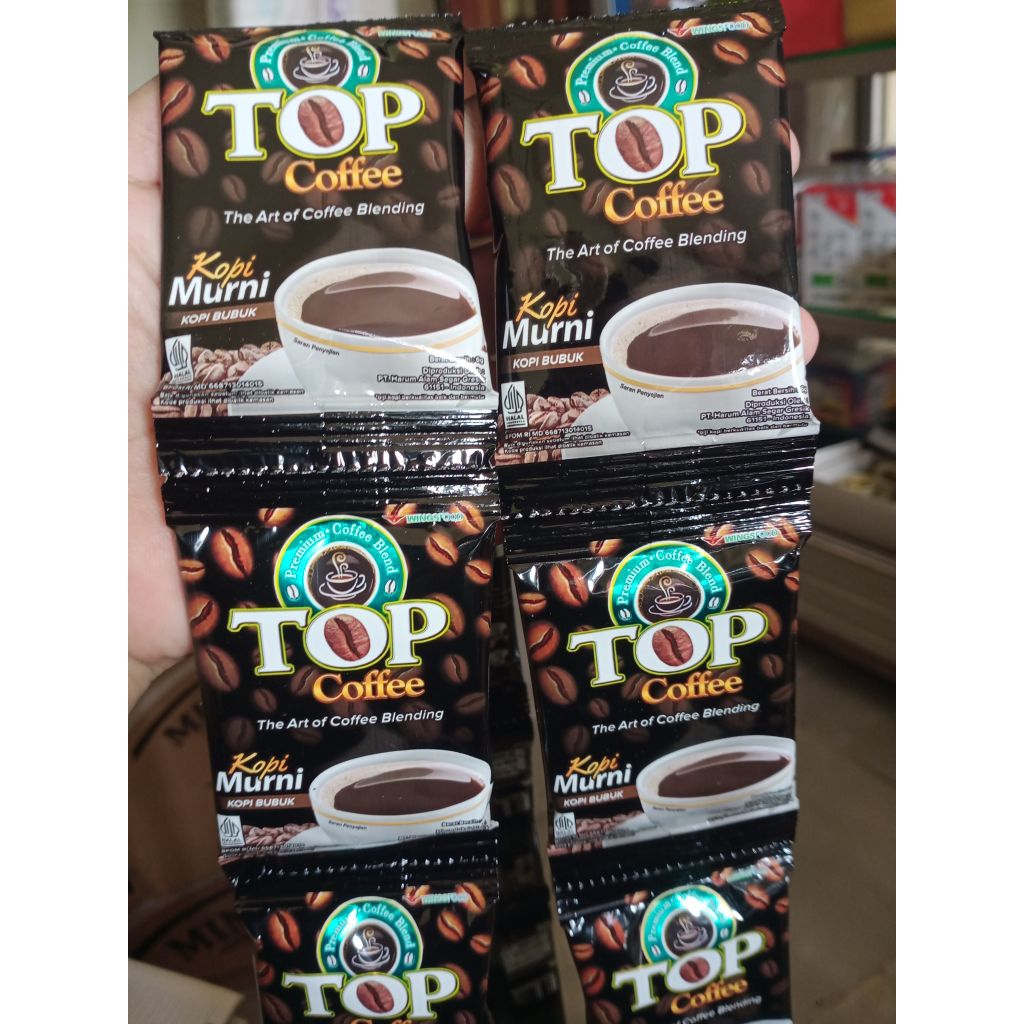 

TOP COFFE BLENDING TANPA GULA 6grm isi 10 pcs