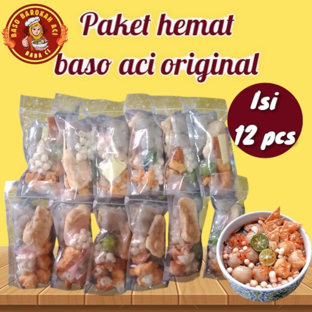 

Paket bundling 12pcs baso aci original