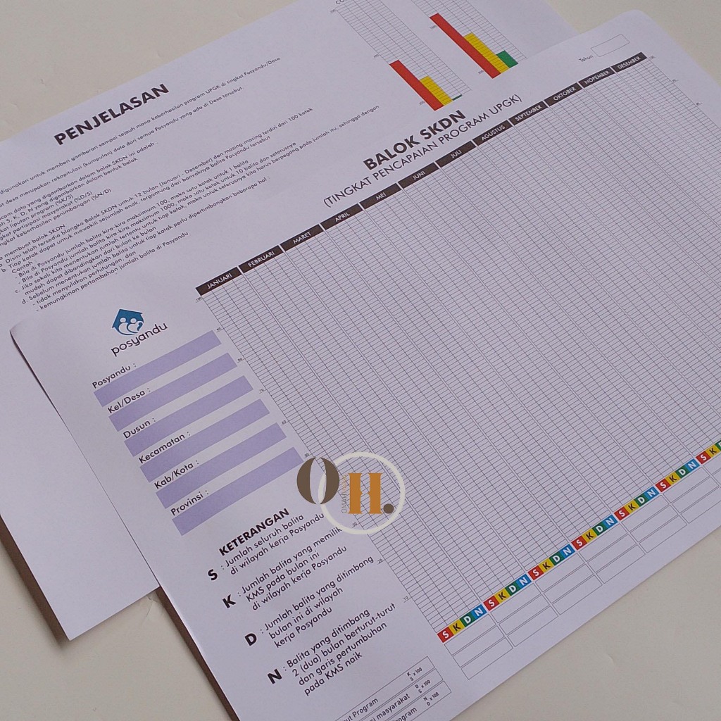 Balok SKDN Posyandu - Alat Bantu Pantau Pertumbuhan dan Status Gizi Balita - Pantau Gizi SKDN