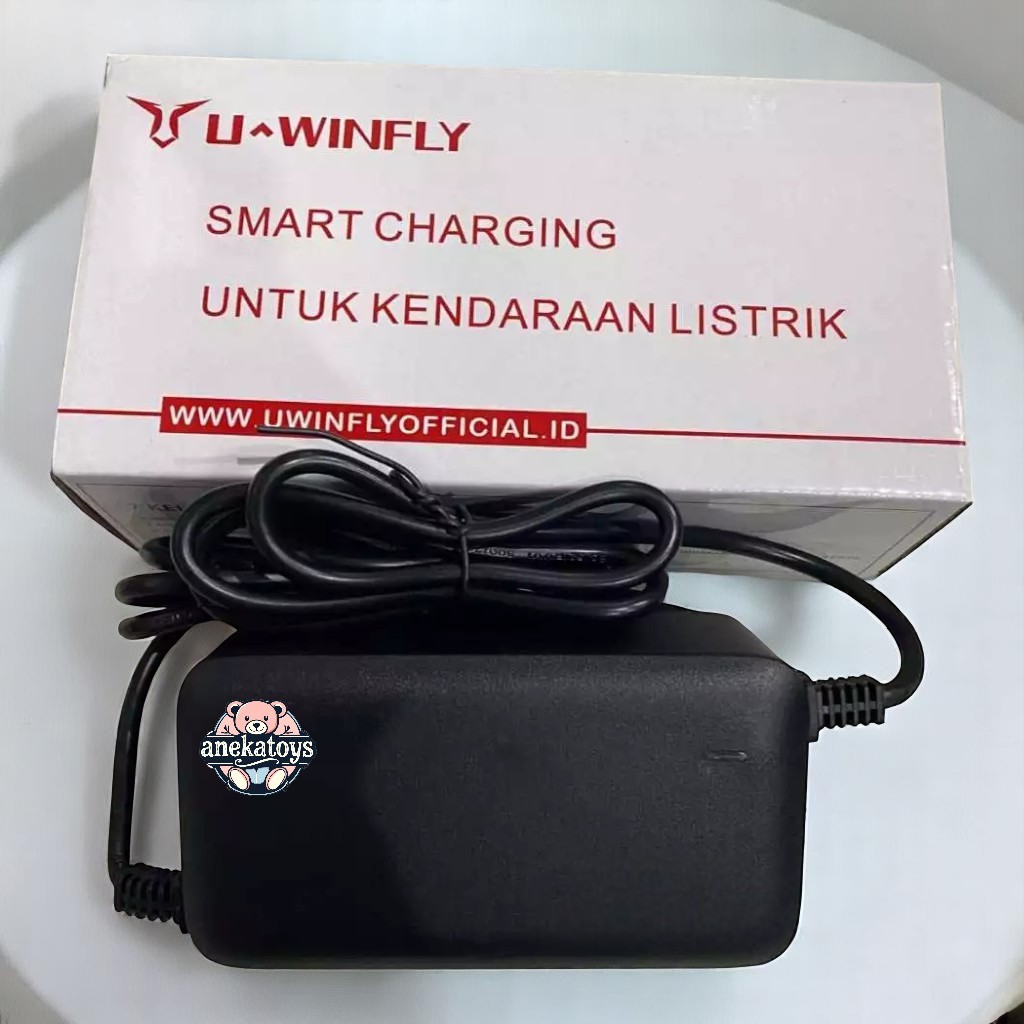Charger Sepeda Listrik Uwinfly (48V 12Ah) - Charger Aki Sepeda Listrik