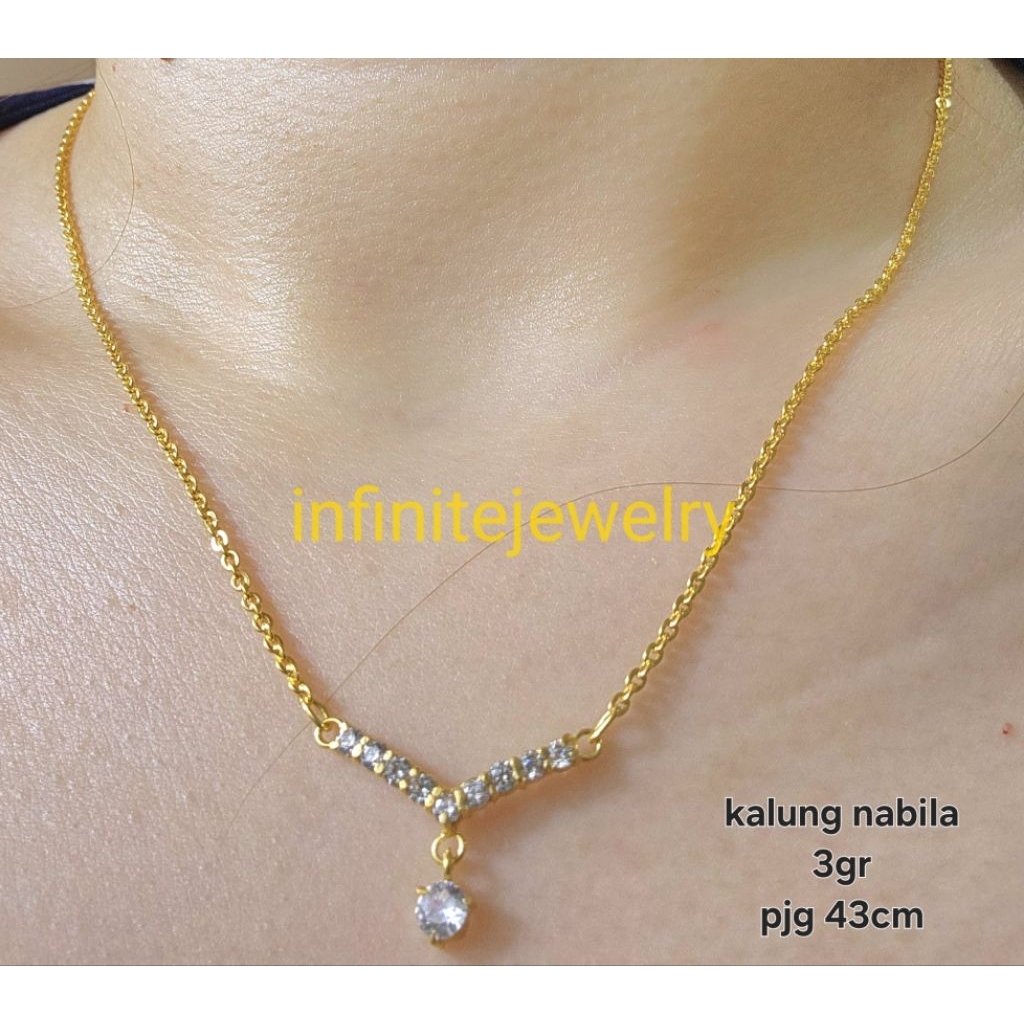 Kalung Nabila Mas muda