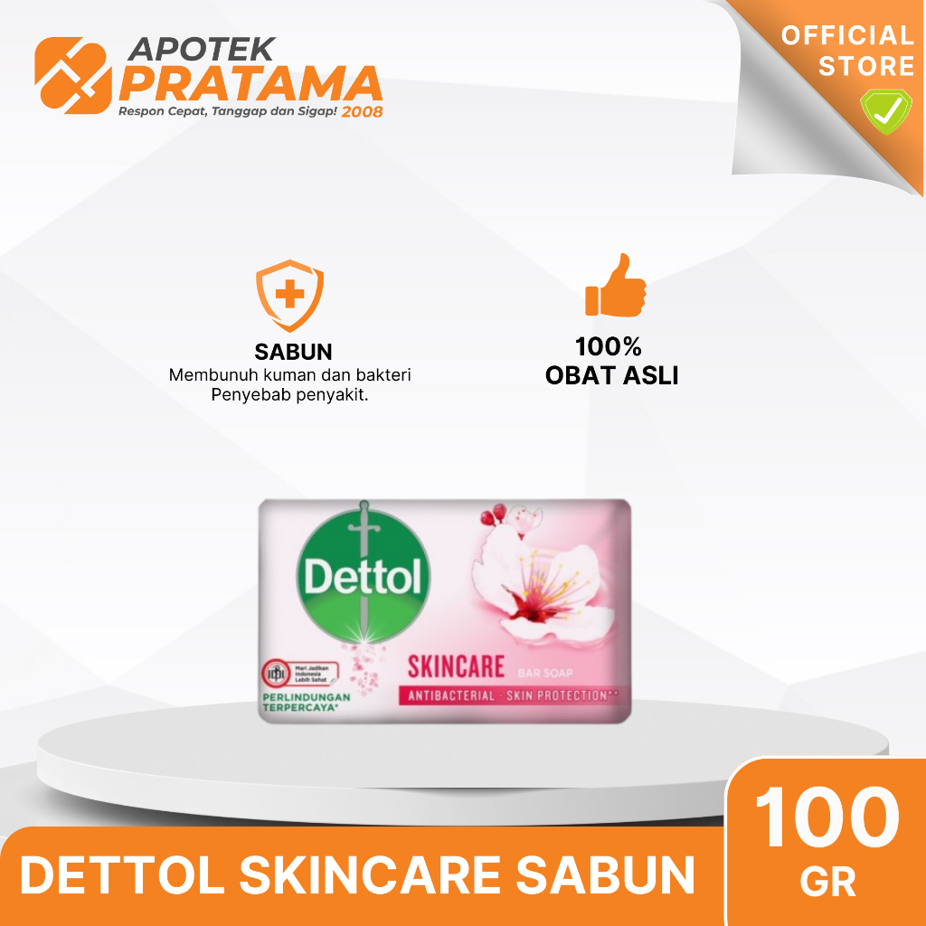 DETTOL SOAP SKINCARE / DETTOL SABUN SKINCARE / Sabun mandi dettol