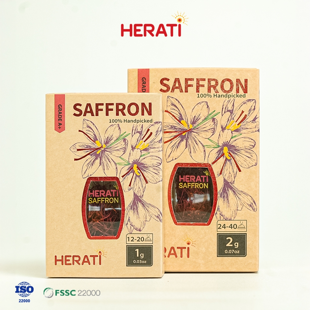

Herati Saffron Super Negin | Safron Kemasan 0.25 Gram - 2 Gram Grade A +++ Premium Original
