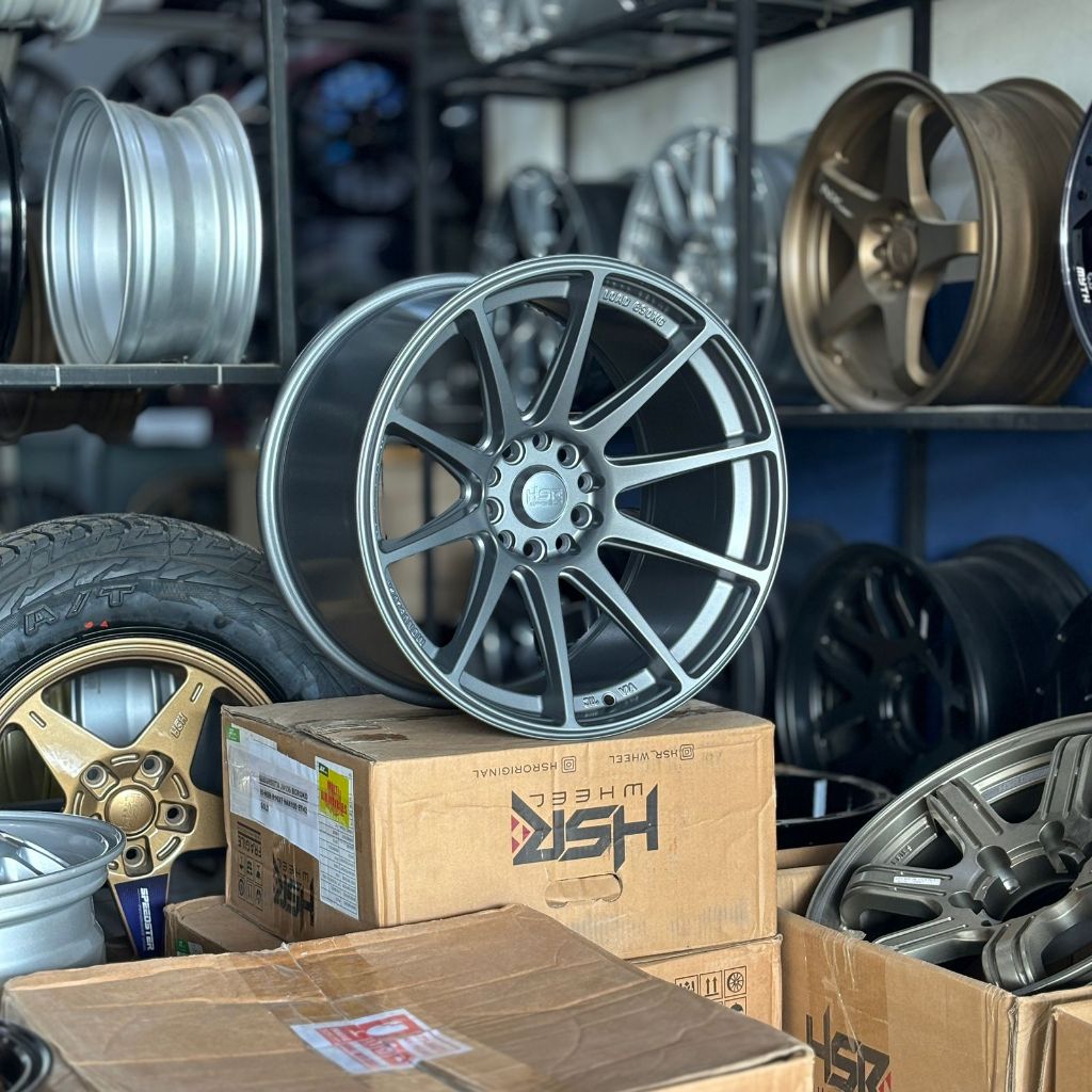 velg mobil hsr shinjuku ring 18 lubang 5x114 h5x120