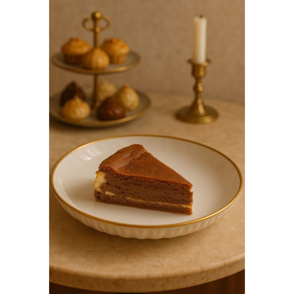 

Basque Burnt chocolate cheesecake