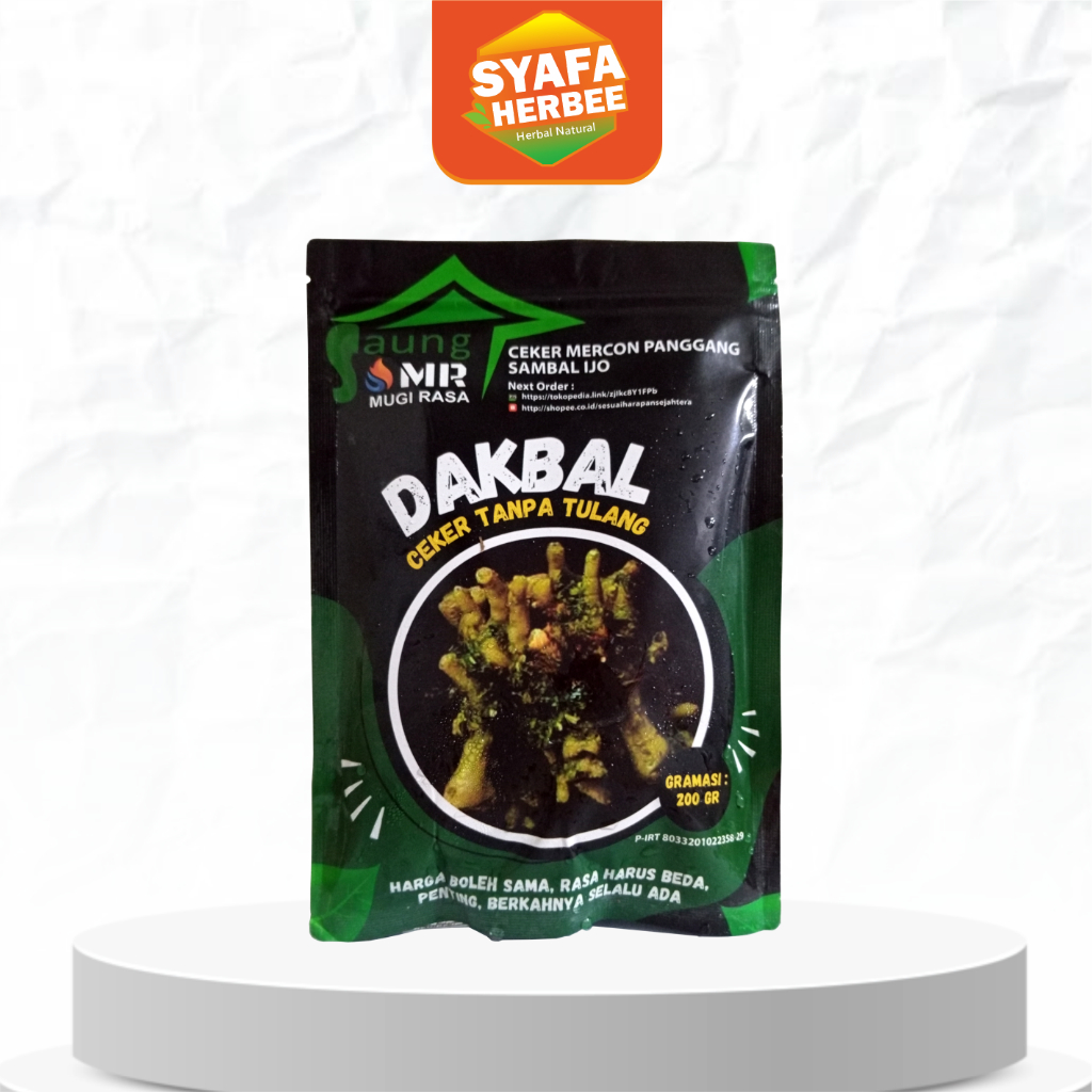 

DAKBAL Ceker Mercon Tanpa Tulang Sambal Ijo Enak Sekalih