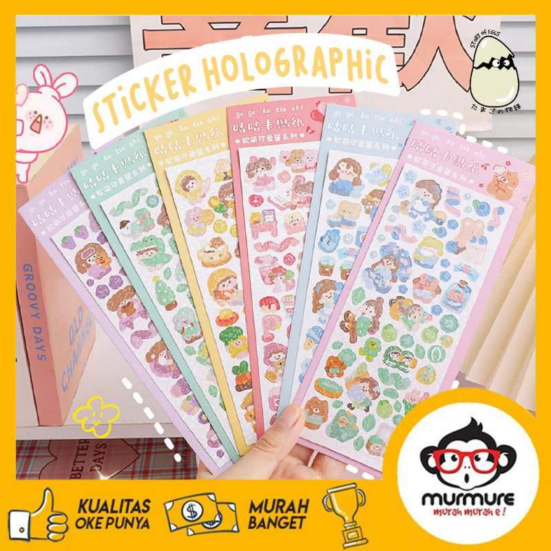 

MURMURE | STICKER AESTHETIC AND CUTE ISI 2PCS DECORATING STICKER KOREAN JAPAN STICKER SCOOL