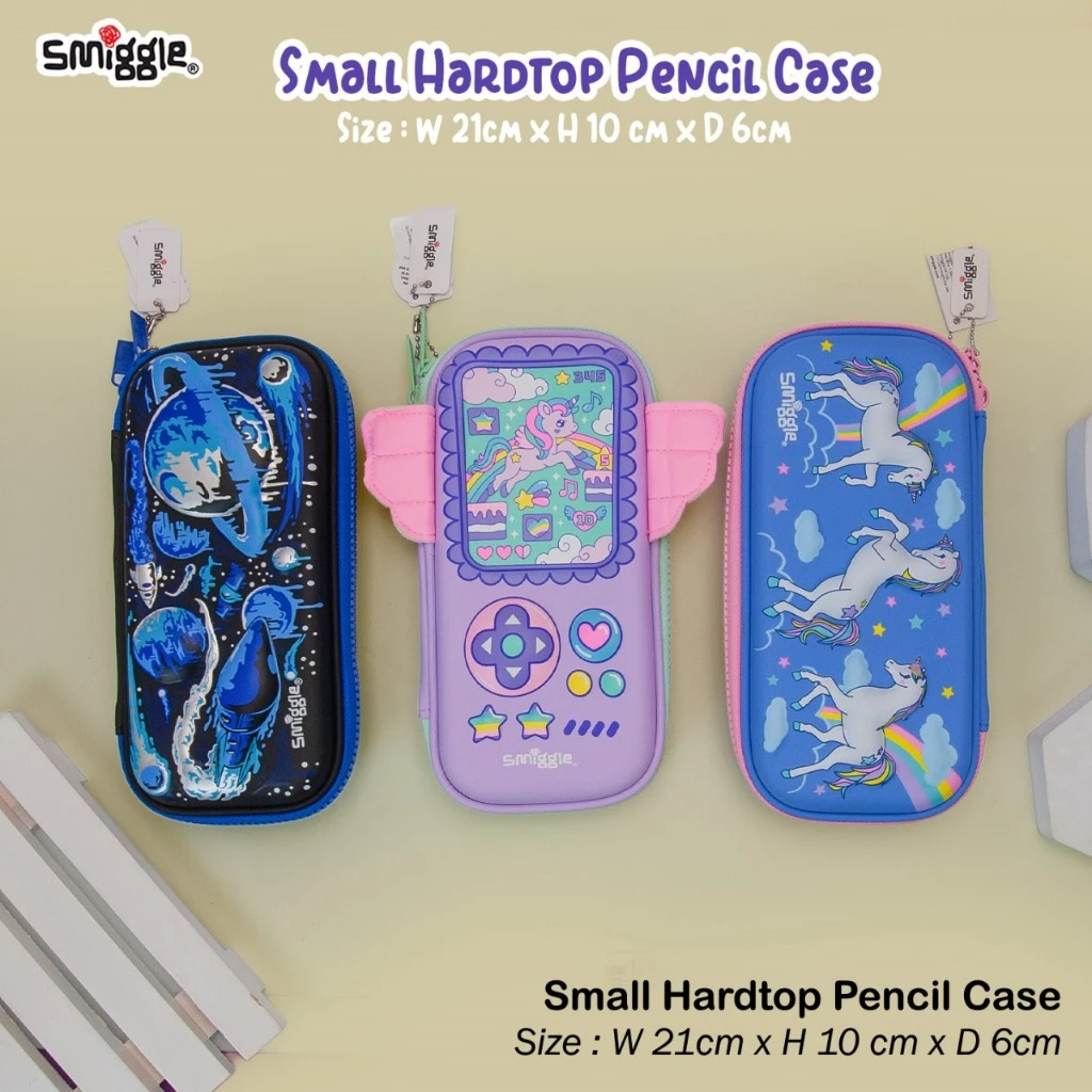 

Pencil Case Anak Karakter Smiggle / Small Hardtop Pencil Case
