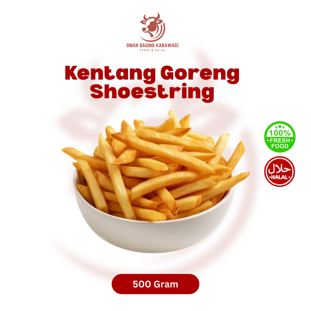 

Kentang Goreng French Fries Shoestring 500gr Tangerang