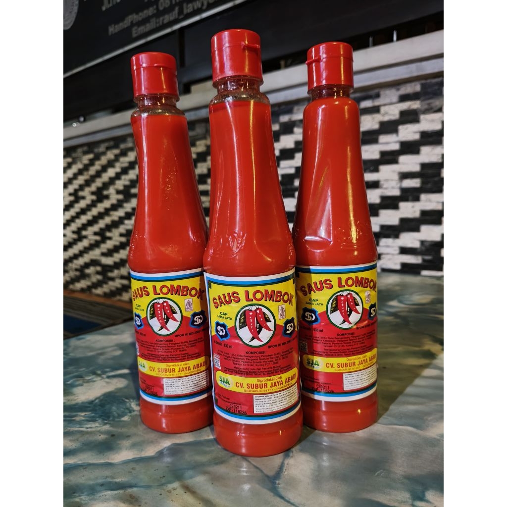 

Saos Lombok Samajaya Kemasan 630 ml