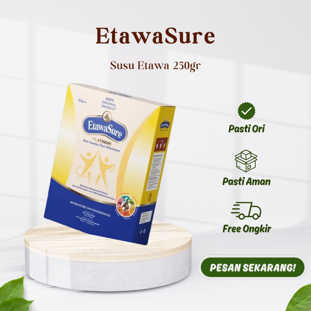 

EtawaSure 250gr Original - Susu Kesehatan Tulang & Sendi