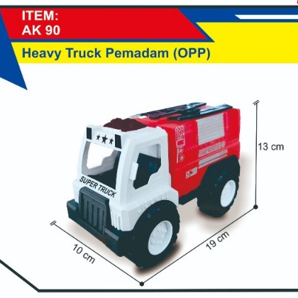 Mainan Anak Mobil Mobilan Fire Truck Super Truk Pemadam Kebakaran AK 90/Mainan Mobil Super Truck Pem