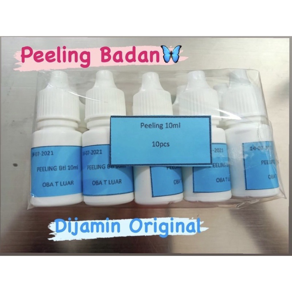 TC Peeling Badan 10ml - TIDAK PERIH DAN TIDAK SAKIT