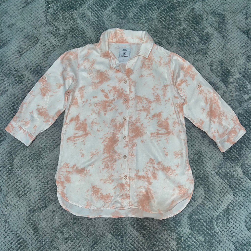PRELOVED KEMEJA NEVADA TIE DYE PRELOVED KEMEJA MATAHARI PRELOVED ATASAN MATAHARI PRELOVED MATAHARI